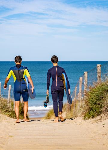 Surfen - Marennes-Oléron koolstofarme vakantie