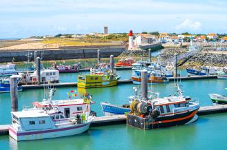 Port de la Cotinière, île d'Oléron, webcam