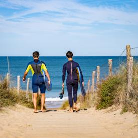 Surfen - Marennes-Oléron koolstofarme vakantie