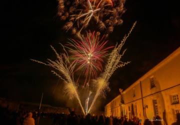 Feu d'artifice de fin d'année