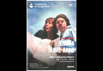 Spectacle " Emma aime Anne"_Marennes-Hiers-Brouage